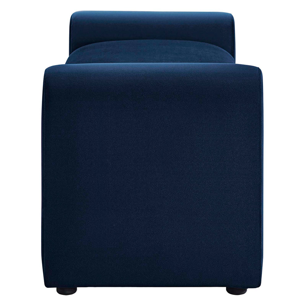 Waverly Performance Velvet Bench By Modway - EEI-6380 | Benches | Modishstore - 29
