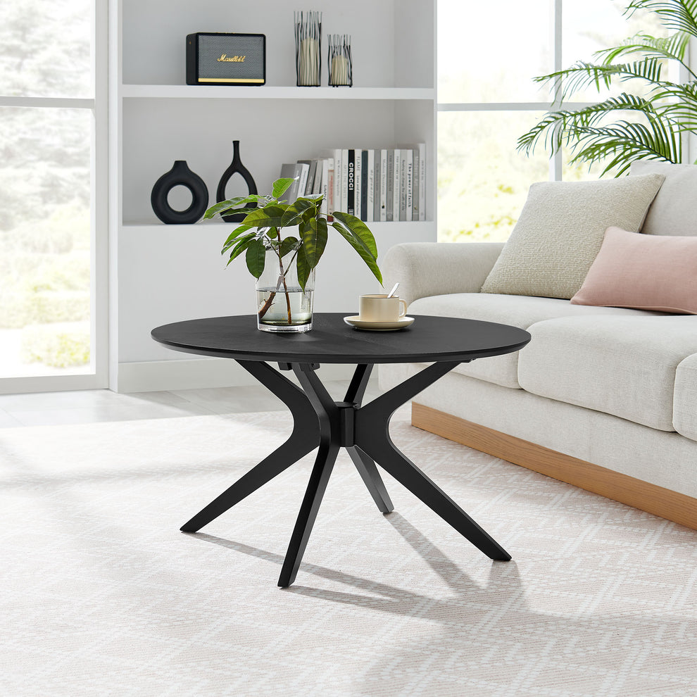 Crossroads Round Wood Coffee Table by Modway | Accent Tables | Modishstore - 1