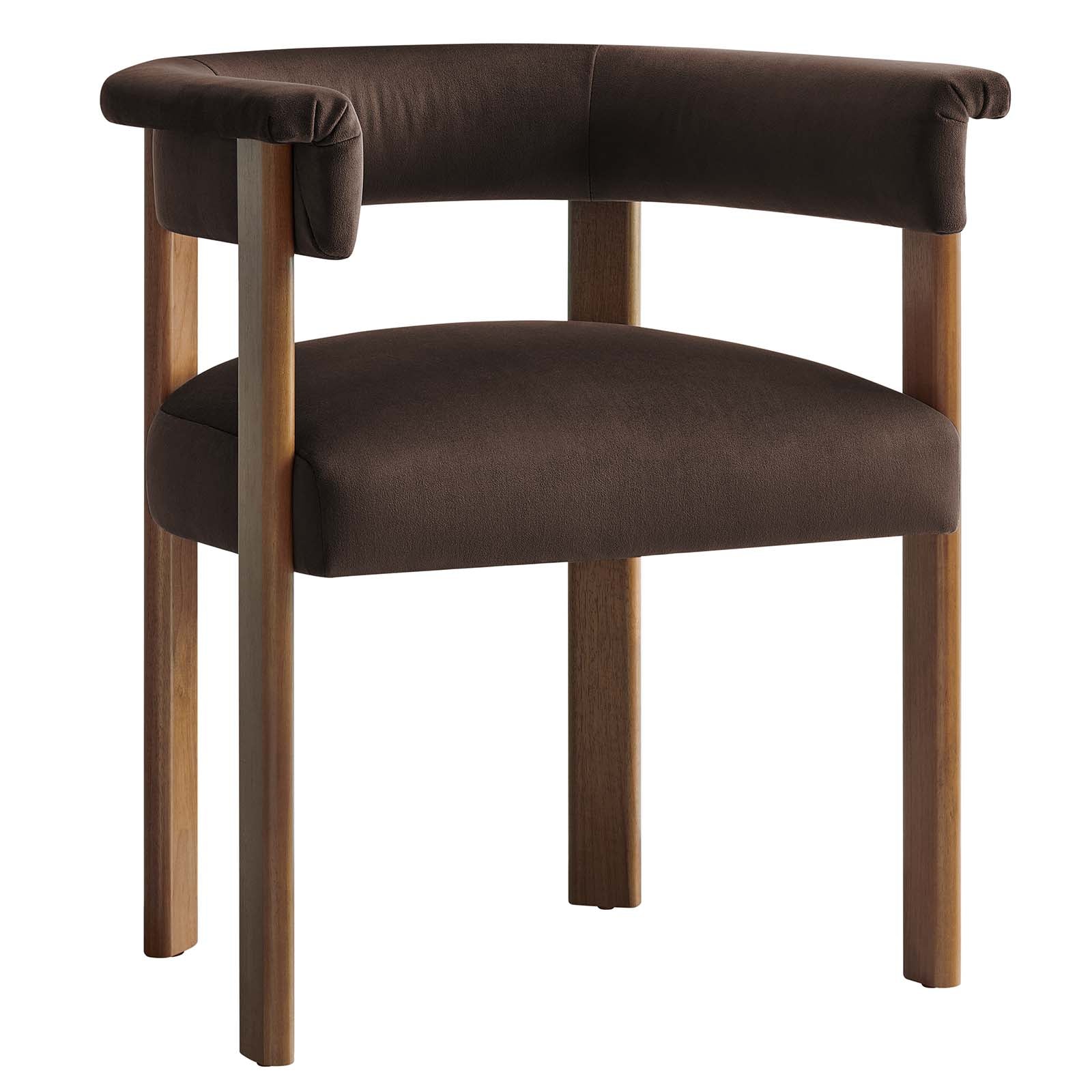 Imogen Performance Velvet Barrel Dining Chairs - Set of 2 By Modway - EEI-6775 | Dining Chairs | Modishstore - 14
