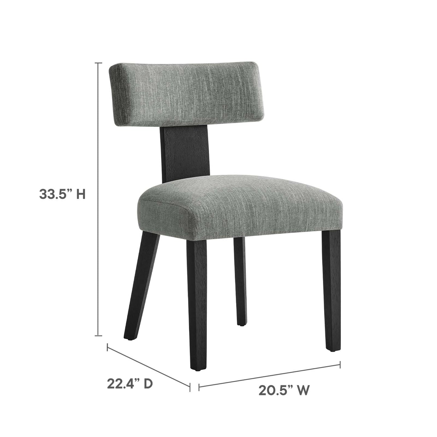 Nalani Dining Chairs - Set of 2 By Modway - EEI-6777 | Dining Chairs | Modishstore - 9