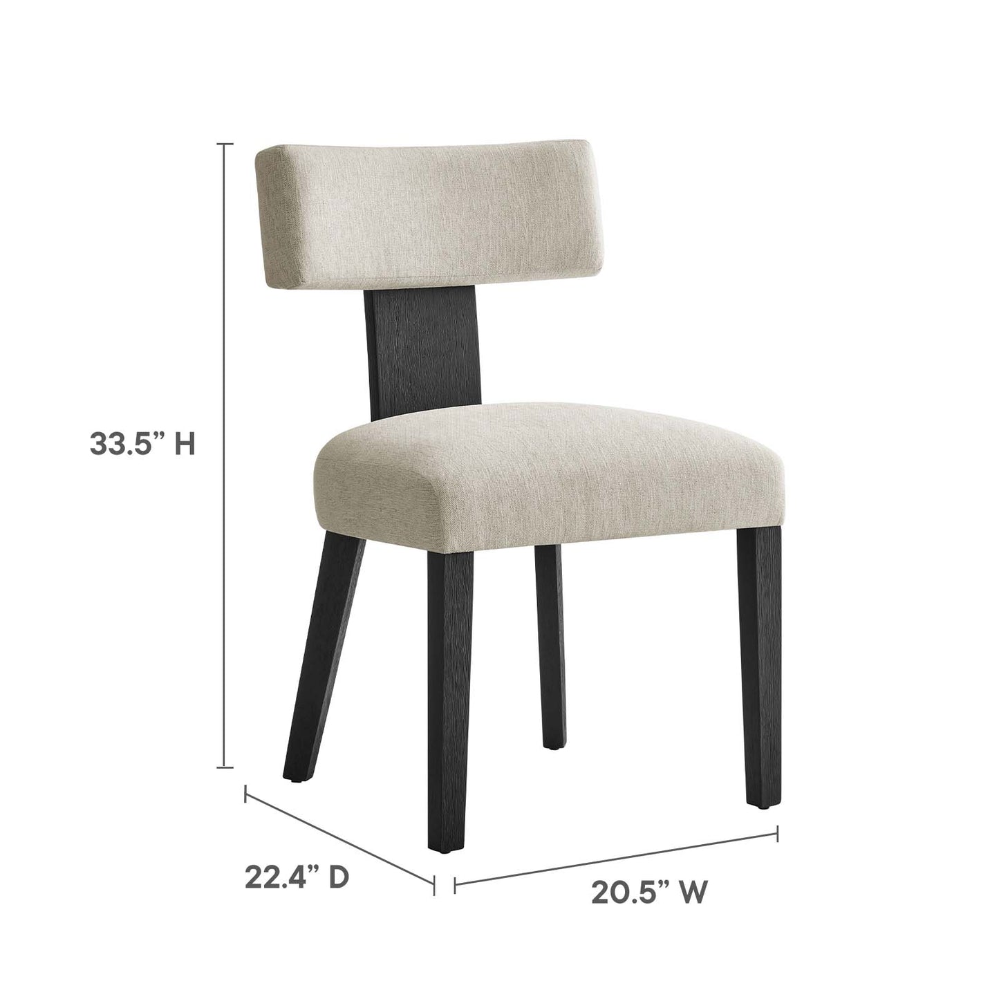 Nalani Dining Chairs - Set of 2 By Modway - EEI-6777 | Dining Chairs | Modishstore - 19