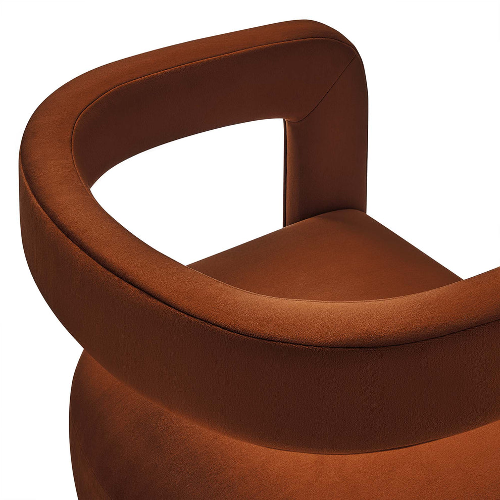 Winslow Barrel Performance Velvet Dining Chair  by Modway | Dining Chairs | Modishstore - 28