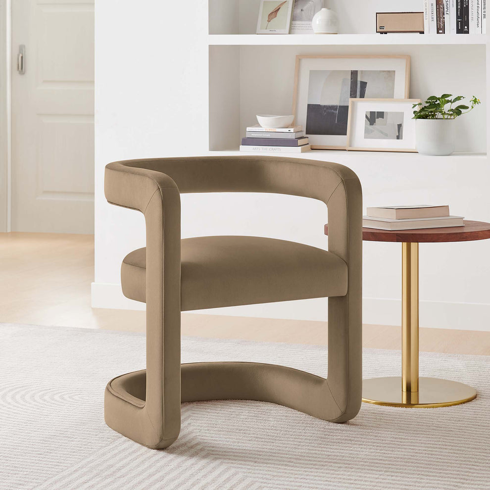 Winslow Barrel Performance Velvet Dining Chair  by Modway | Dining Chairs | Modishstore - 33