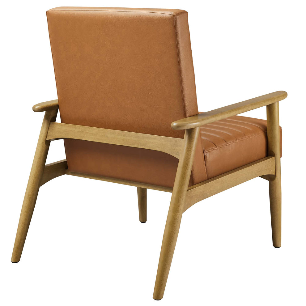 Jensen Vegan Leather Accent Chair by Modway | Accent Chairs | Modishstore - 4