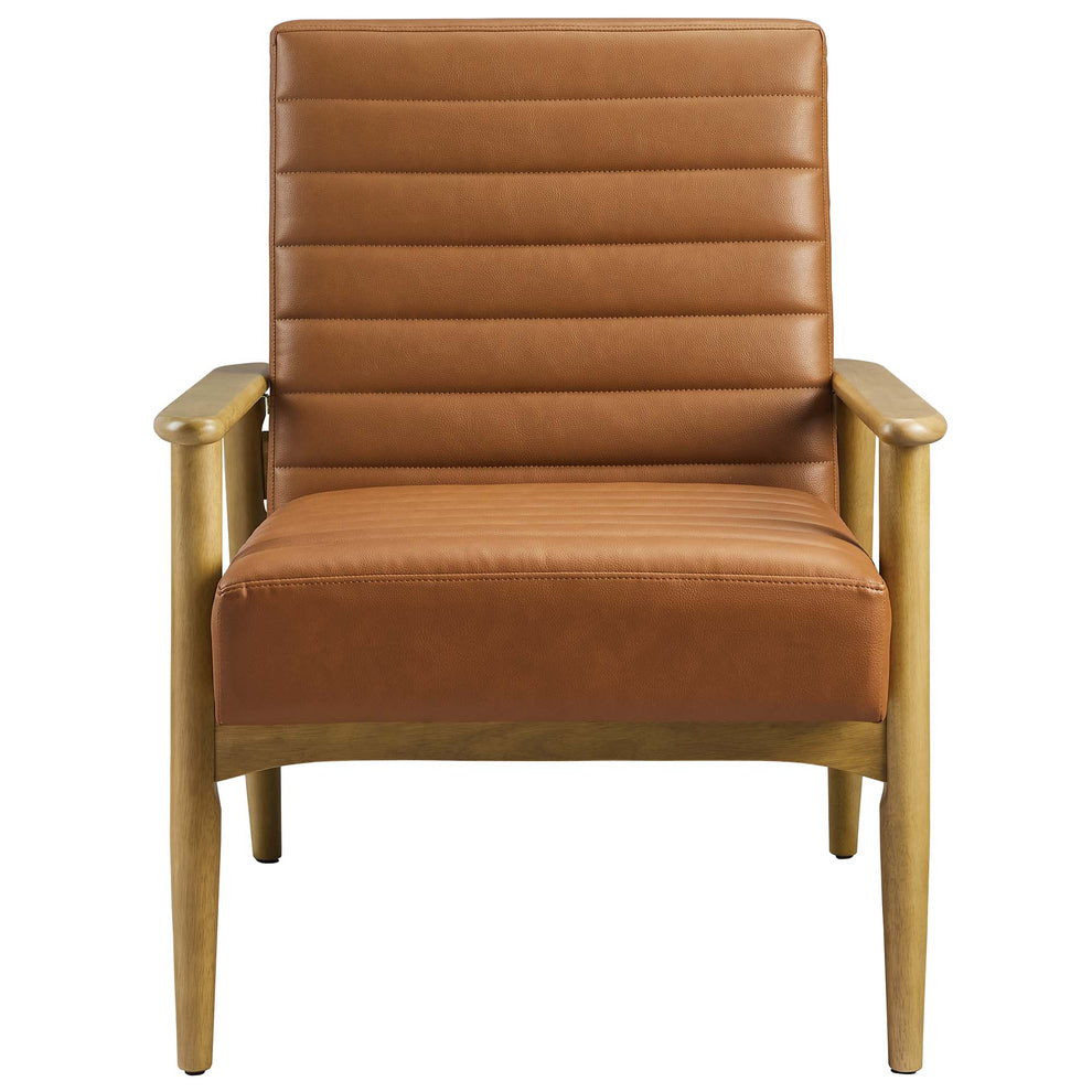 Jensen Vegan Leather Accent Chair by Modway | Accent Chairs | Modishstore - 5