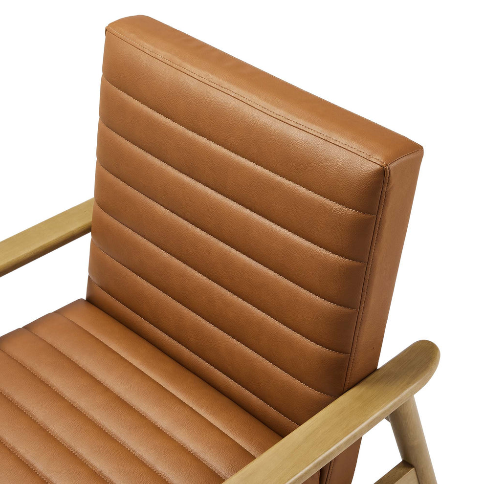 Jensen Vegan Leather Accent Chair by Modway | Accent Chairs | Modishstore - 6