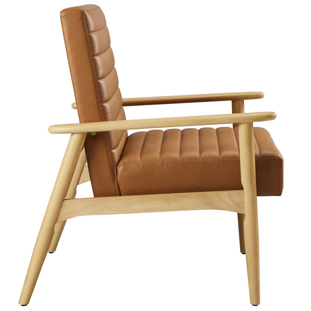 Jensen Vegan Leather Accent Chair by Modway | Accent Chairs | Modishstore - 12