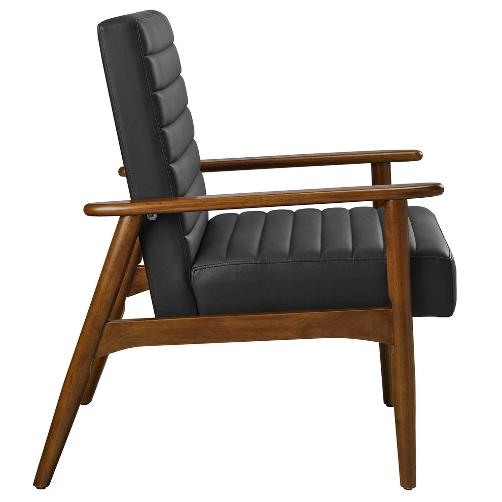 Jensen Vegan Leather Accent Chair by Modway | Accent Chairs | Modishstore - 20
