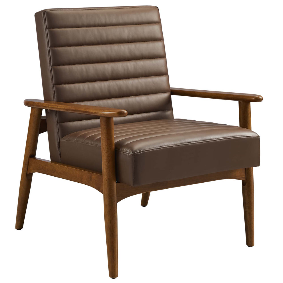 Jensen Vegan Leather Accent Chair by Modway | Accent Chairs | Modishstore - 28