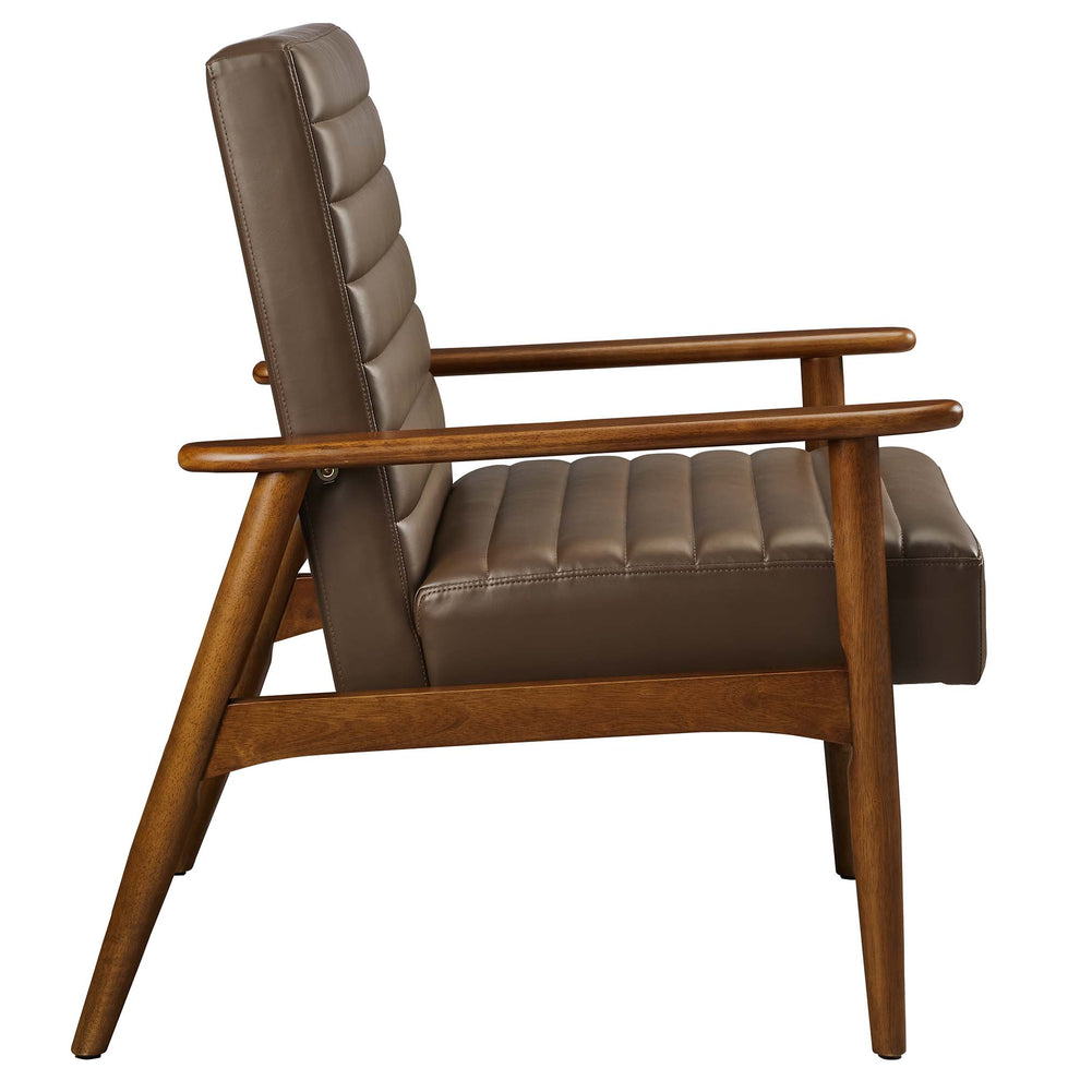 Jensen Vegan Leather Accent Chair by Modway | Accent Chairs | Modishstore - 29