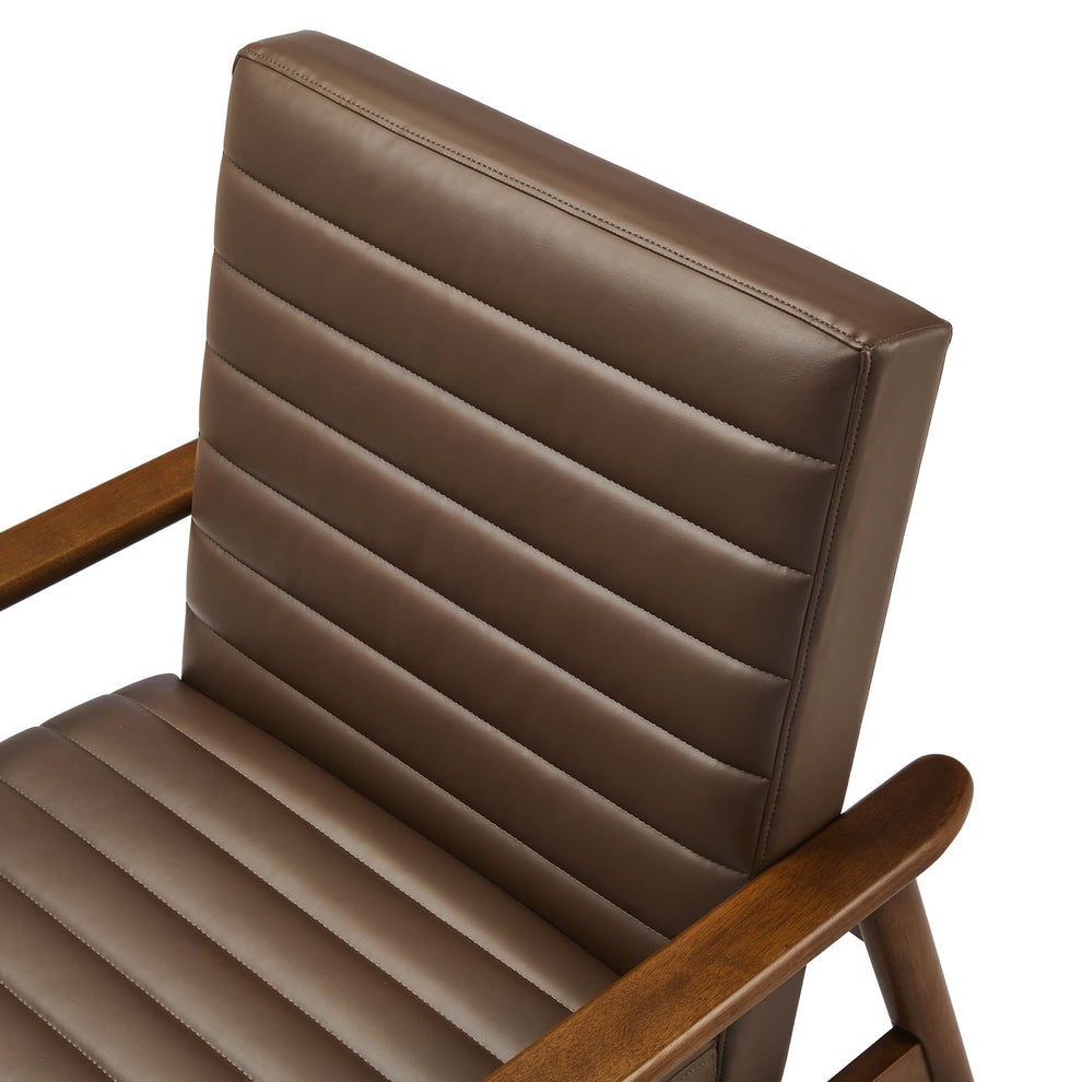 Jensen Vegan Leather Accent Chair by Modway | Accent Chairs | Modishstore - 32