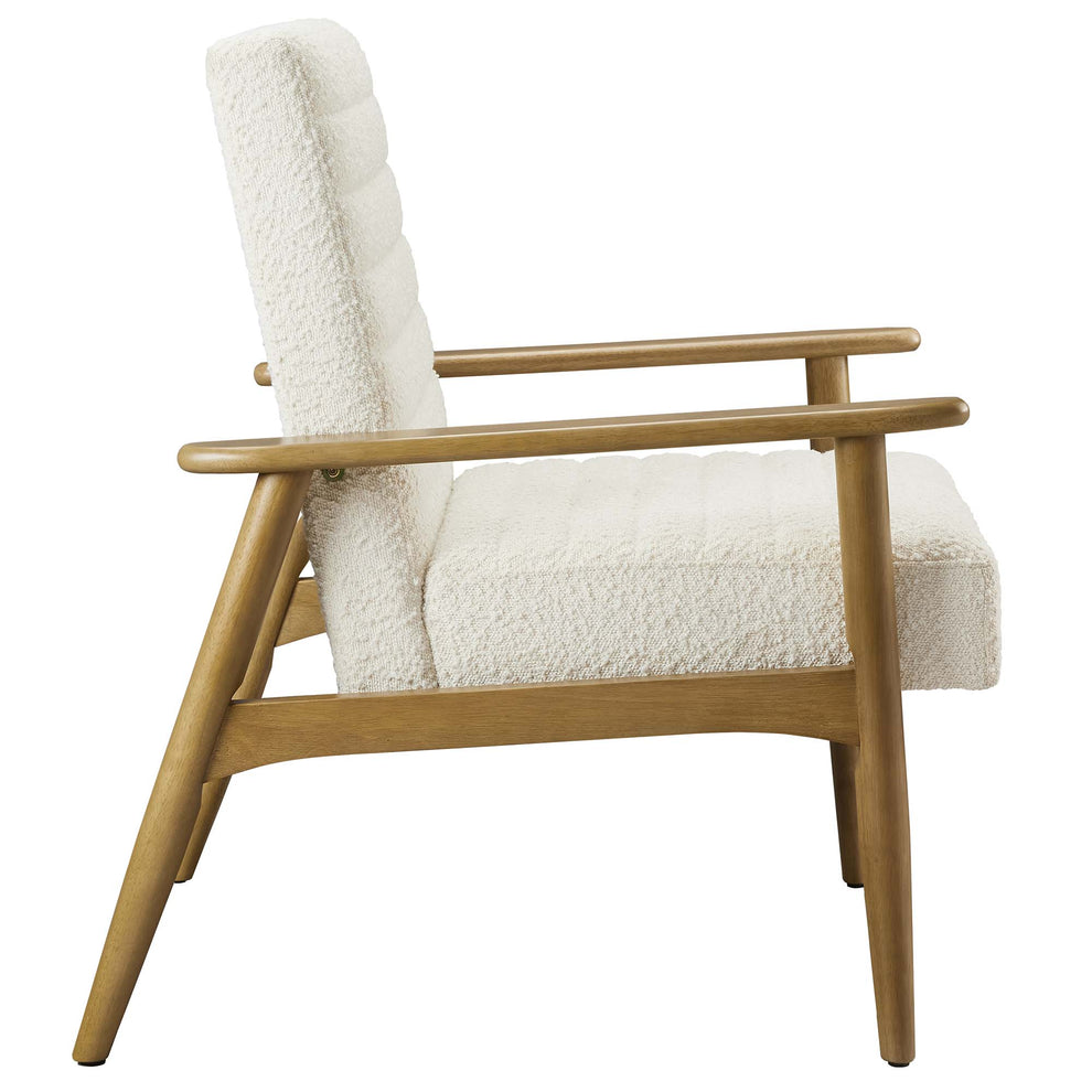 Jensen Boucle Fabric Accent Chair by Modway | Accent Chairs | Modishstore - 3