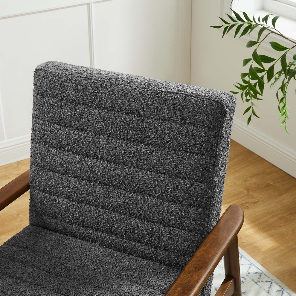Jensen Boucle Fabric Accent Chair by Modway | Accent Chairs | Modishstore - 17