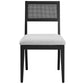 Nimba Faux Rattan Fabric Dining Chairs Set of 2 by Modway | Dining Chairs | Modishstore - 6
