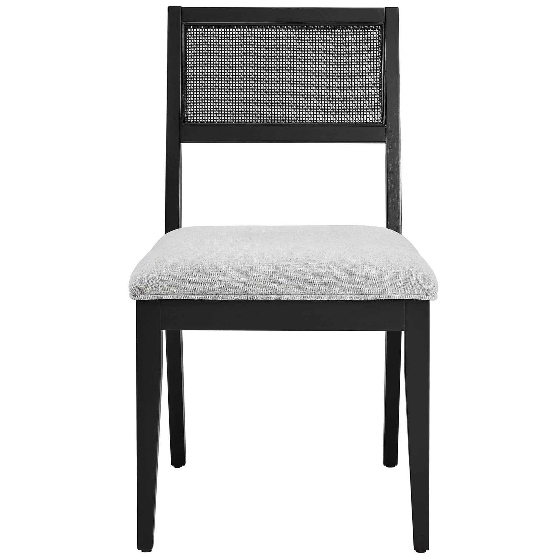 Nimba Faux Rattan Fabric Dining Chairs Set of 2 by Modway | Dining Chairs | Modishstore - 6