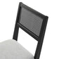 Nimba Faux Rattan Fabric Dining Chairs Set of 2 by Modway | Dining Chairs | Modishstore - 7