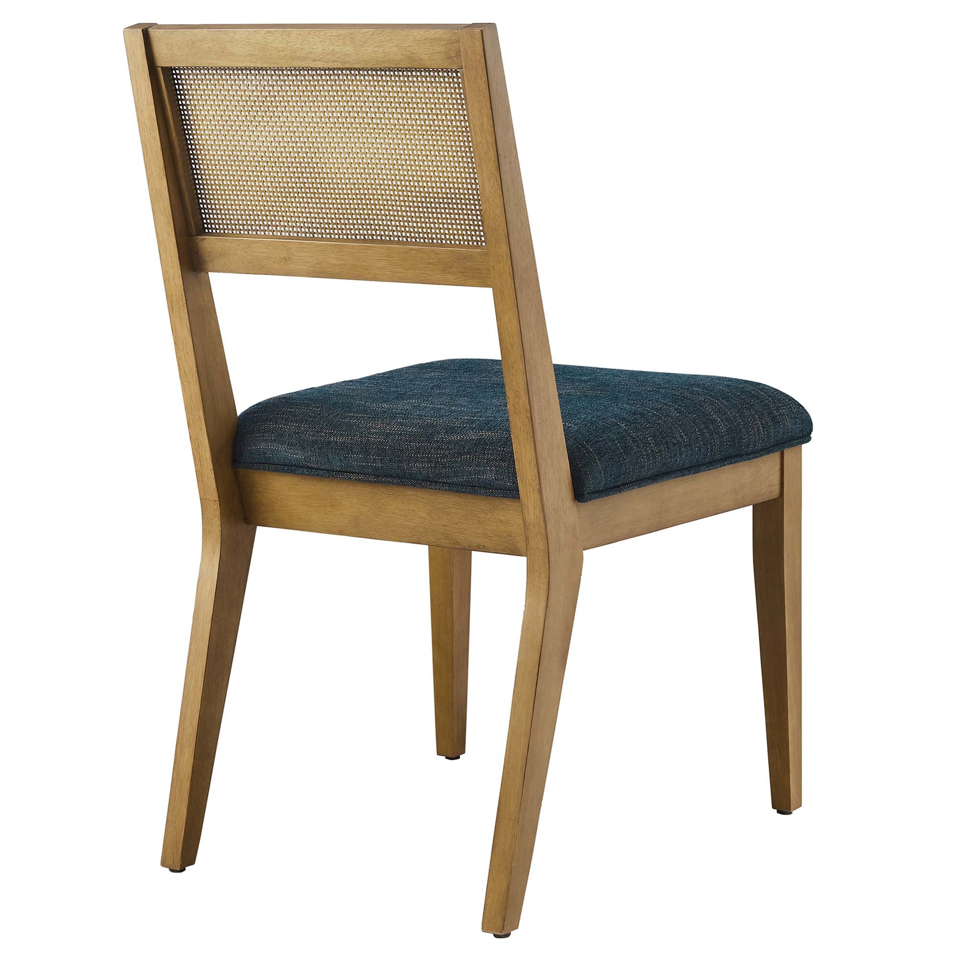 Nimba Faux Rattan Fabric Dining Chairs Set of 2 by Modway | Dining Chairs | Modishstore - 15