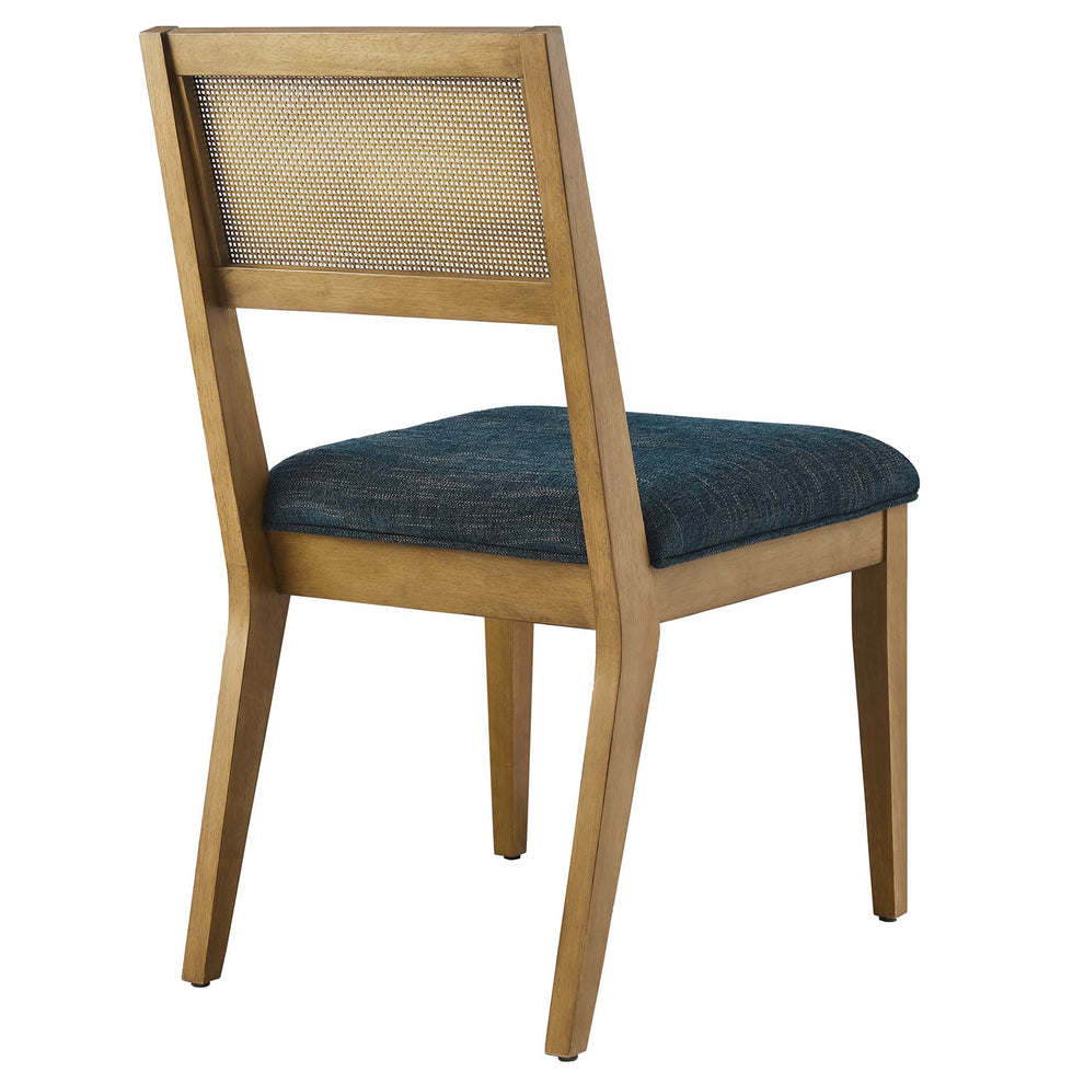 Nimba Faux Rattan Fabric Dining Chairs Set of 2 by Modway | Dining Chairs | Modishstore - 15