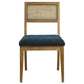 Nimba Faux Rattan Fabric Dining Chairs Set of 2 by Modway | Dining Chairs | Modishstore - 16