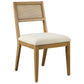Nimba Faux Rattan Fabric Dining Chairs Set of 2 by Modway | Dining Chairs | Modishstore - 23