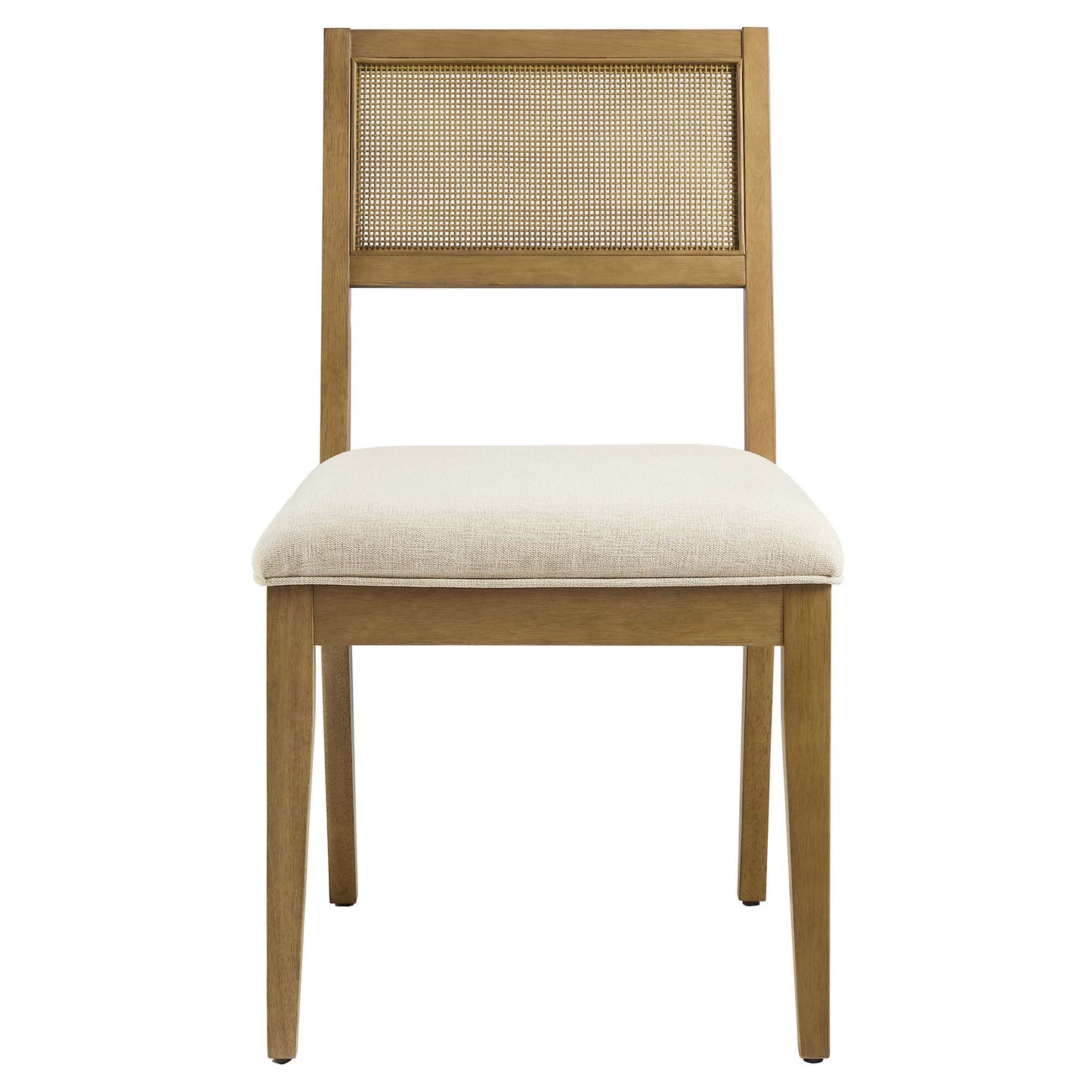 Nimba Faux Rattan Fabric Dining Chairs Set of 2 by Modway | Dining Chairs | Modishstore - 26