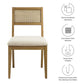 Nimba Faux Rattan Fabric Dining Chairs Set of 2 by Modway | Dining Chairs | Modishstore - 28