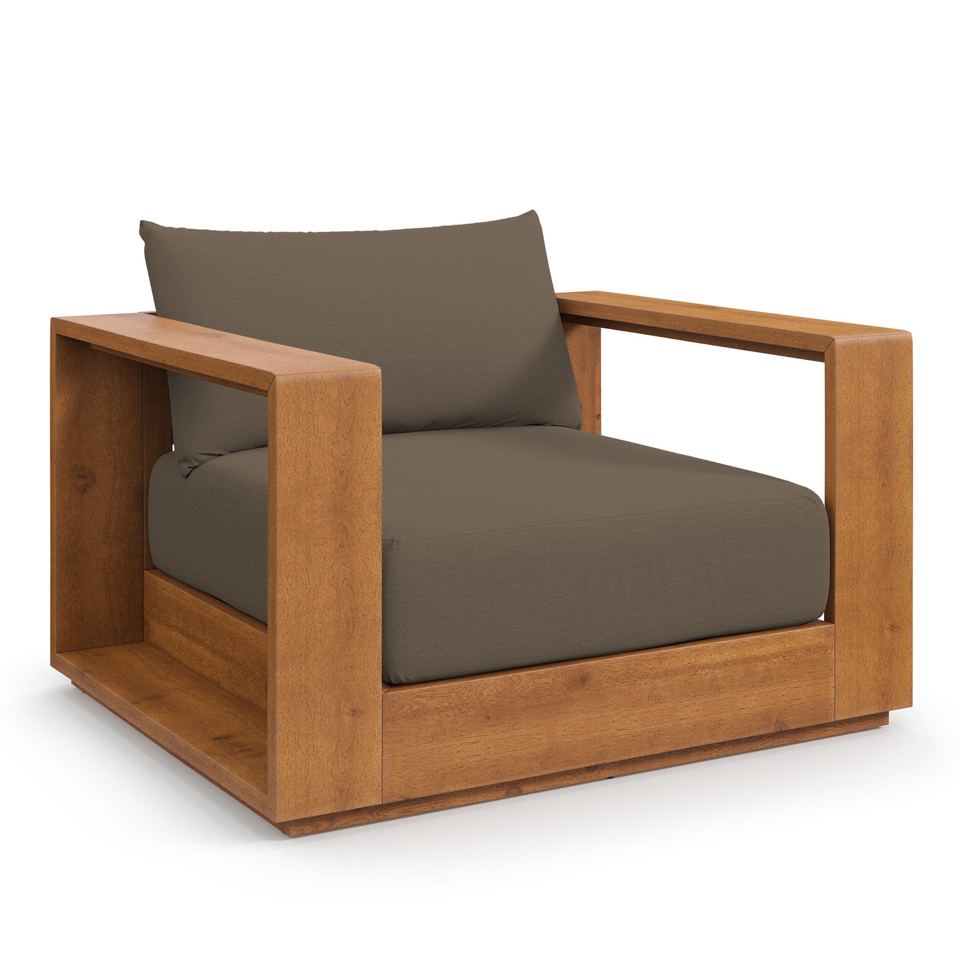 Tahoe Outdoor Patio Acacia Wood Chair by Modway | Sofas | Modishstore - 2