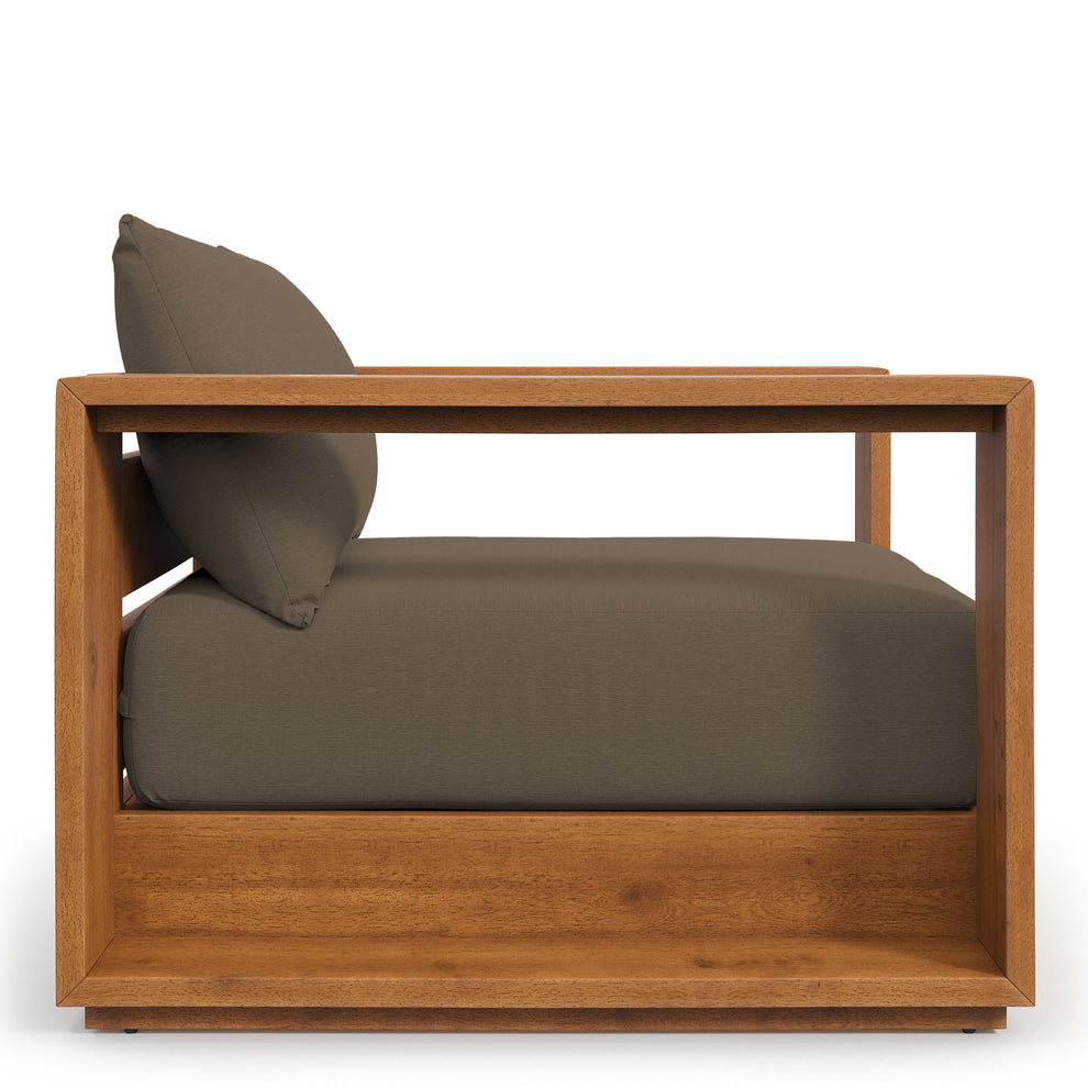 Tahoe Outdoor Patio Acacia Wood Chair by Modway | Sofas | Modishstore - 4