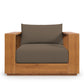 Tahoe Outdoor Patio Acacia Wood Chair by Modway | Sofas | Modishstore - 5