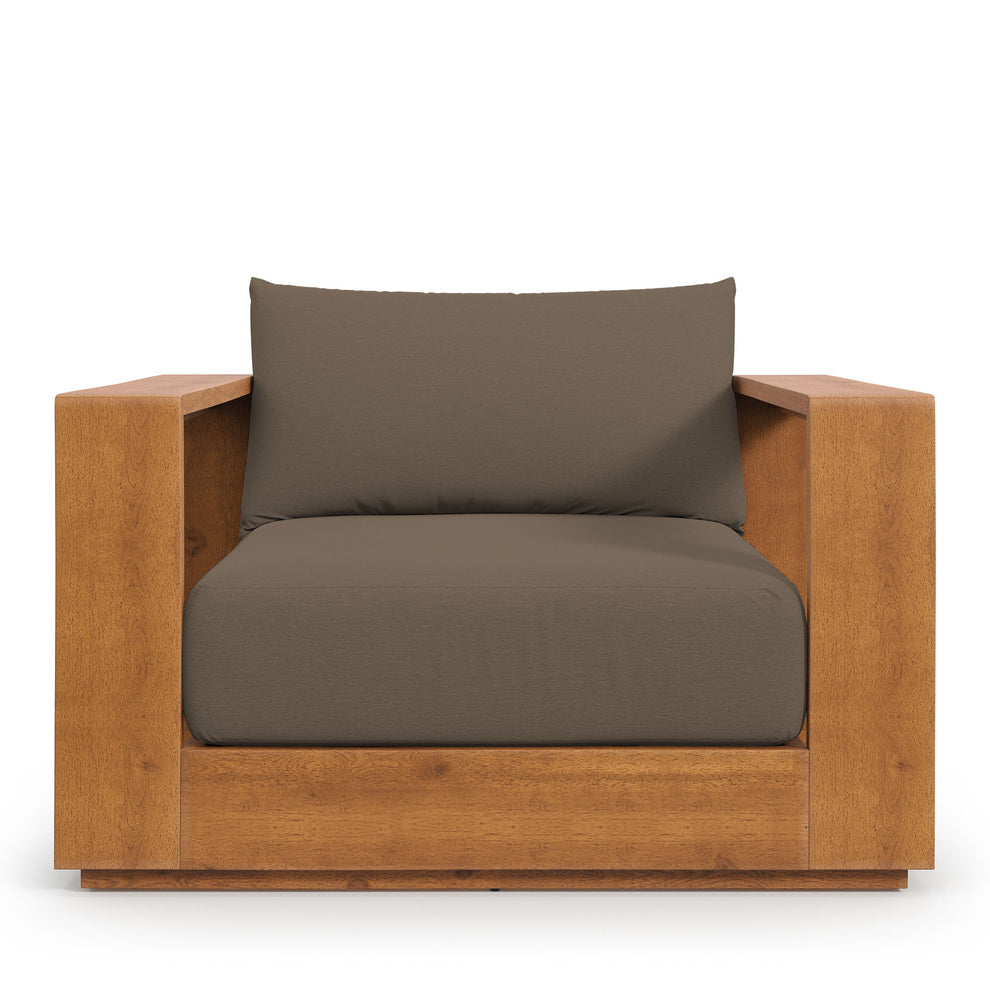 Tahoe Outdoor Patio Acacia Wood Chair by Modway | Sofas | Modishstore - 5