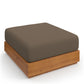 Tahoe Outdoor Patio Acacia Wood Ottoman by Modway | Sofas | Modishstore - 4