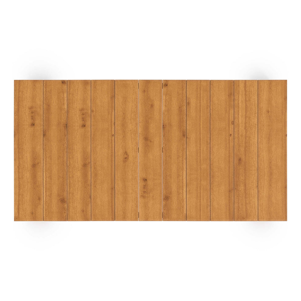 Tahoe Outdoor Patio Acacia Wood Ottoman by Modway | Sofas | Modishstore - 14