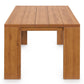Tahoe Outdoor Patio Acacia Wood Ottoman by Modway | Sofas | Modishstore - 18