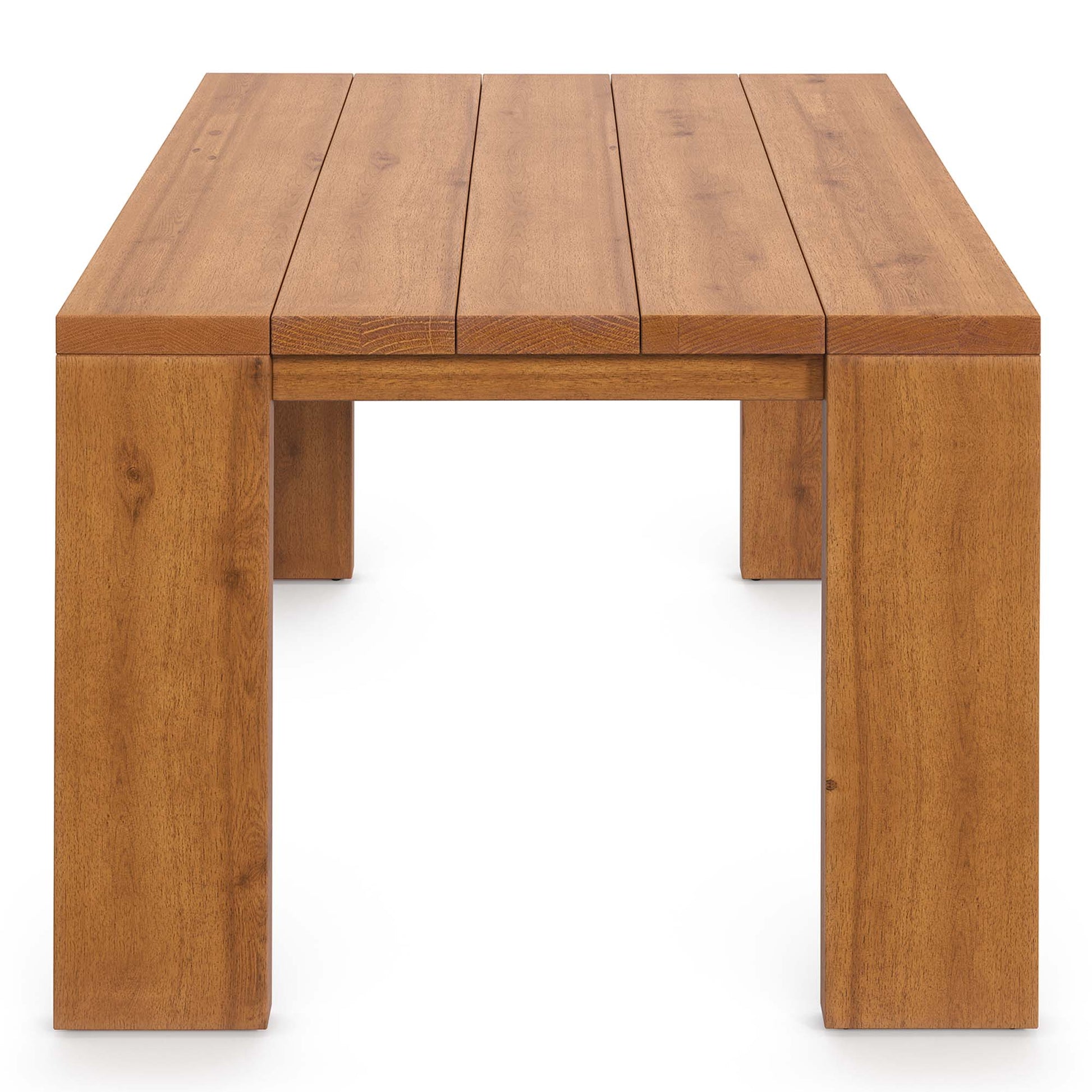 Tahoe Outdoor Patio Acacia Wood Ottoman by Modway | Sofas | Modishstore - 18