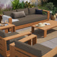 Tahoe 5-Piece Outdoor Patio Acacia Wood Furniture Set by Modway | Sofas | Modishstore - 4