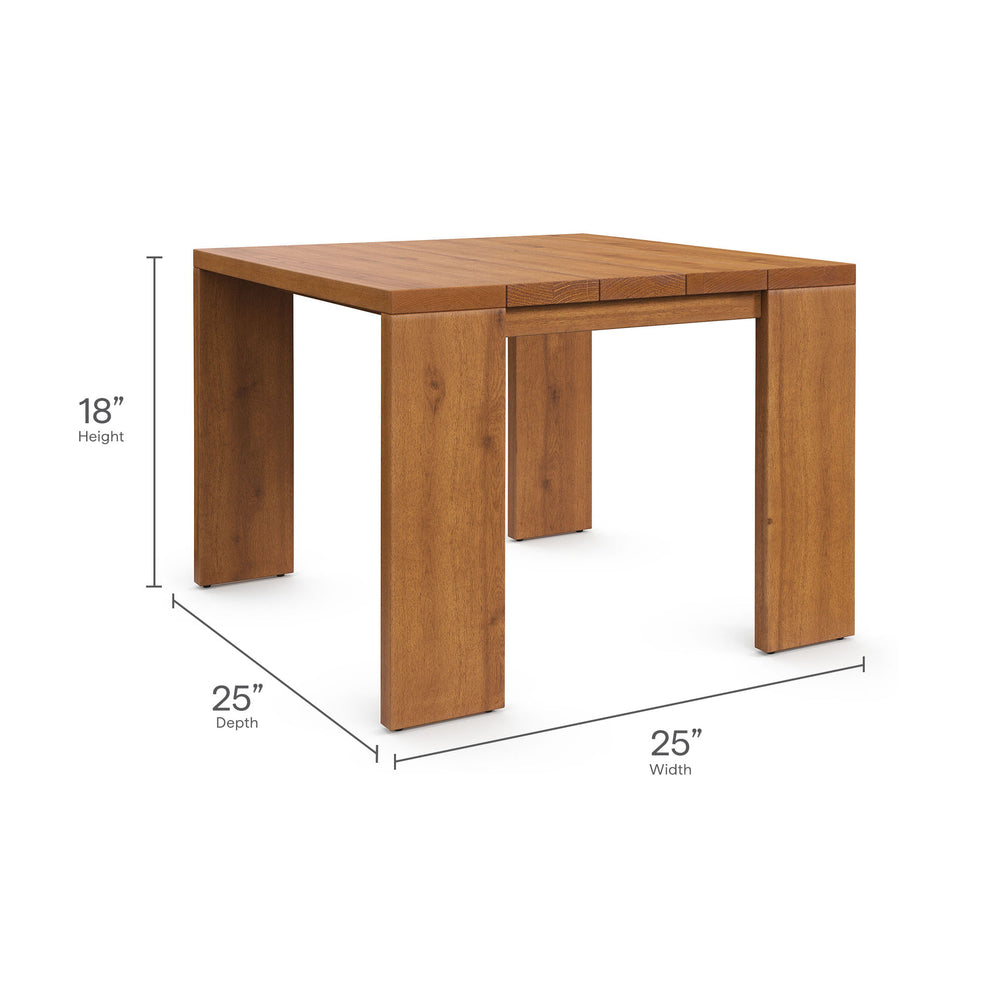 Tahoe 5-Piece Outdoor Patio Acacia Wood Furniture Set by Modway | Sofas | Modishstore - 11