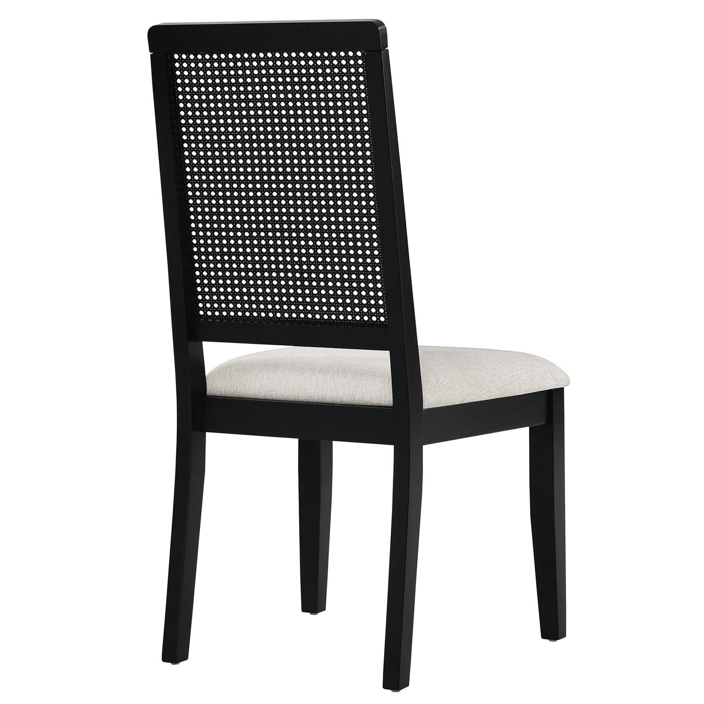 Arlo Faux Rattan and Wood Dining Side Chairs - Set of 2 By Modway - EEI-6803 | Dining Chairs | Modishstore - 5