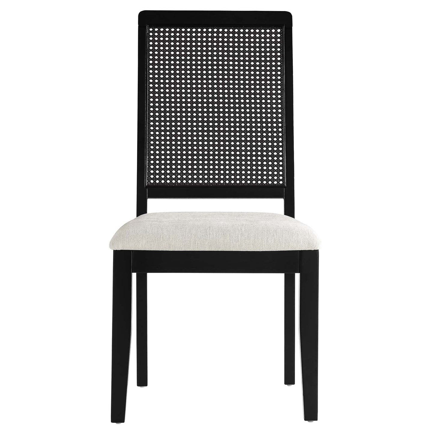 Arlo Faux Rattan and Wood Dining Side Chairs - Set of 2 By Modway - EEI-6803 | Dining Chairs | Modishstore - 6