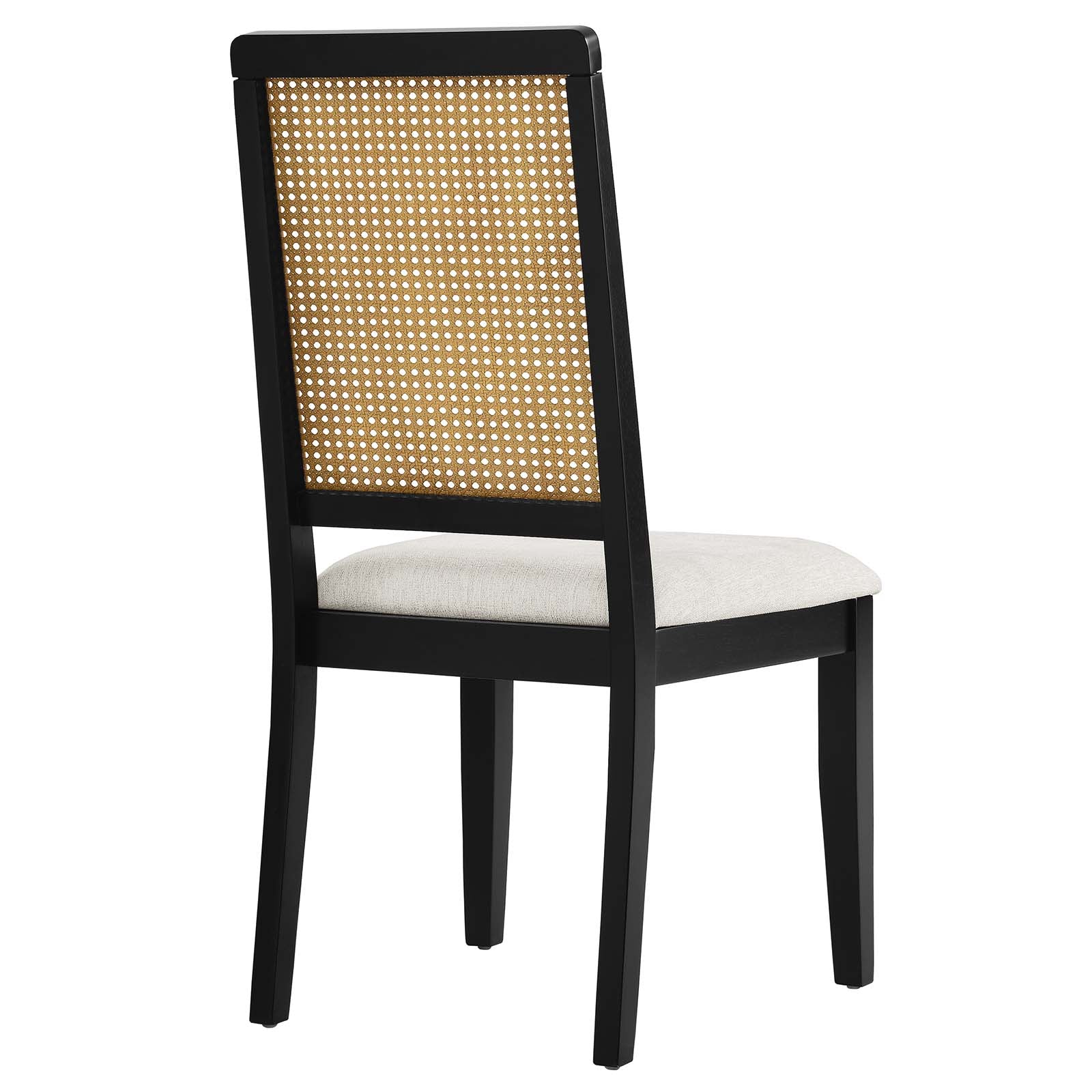 Arlo Faux Rattan and Wood Dining Side Chairs - Set of 2 By Modway - EEI-6803 | Dining Chairs | Modishstore - 14