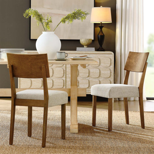 Pax Wood Dining Side Chairs - Set of 2 By Modway - EEI-6804 | Dining Chairs | Modishstore - 1