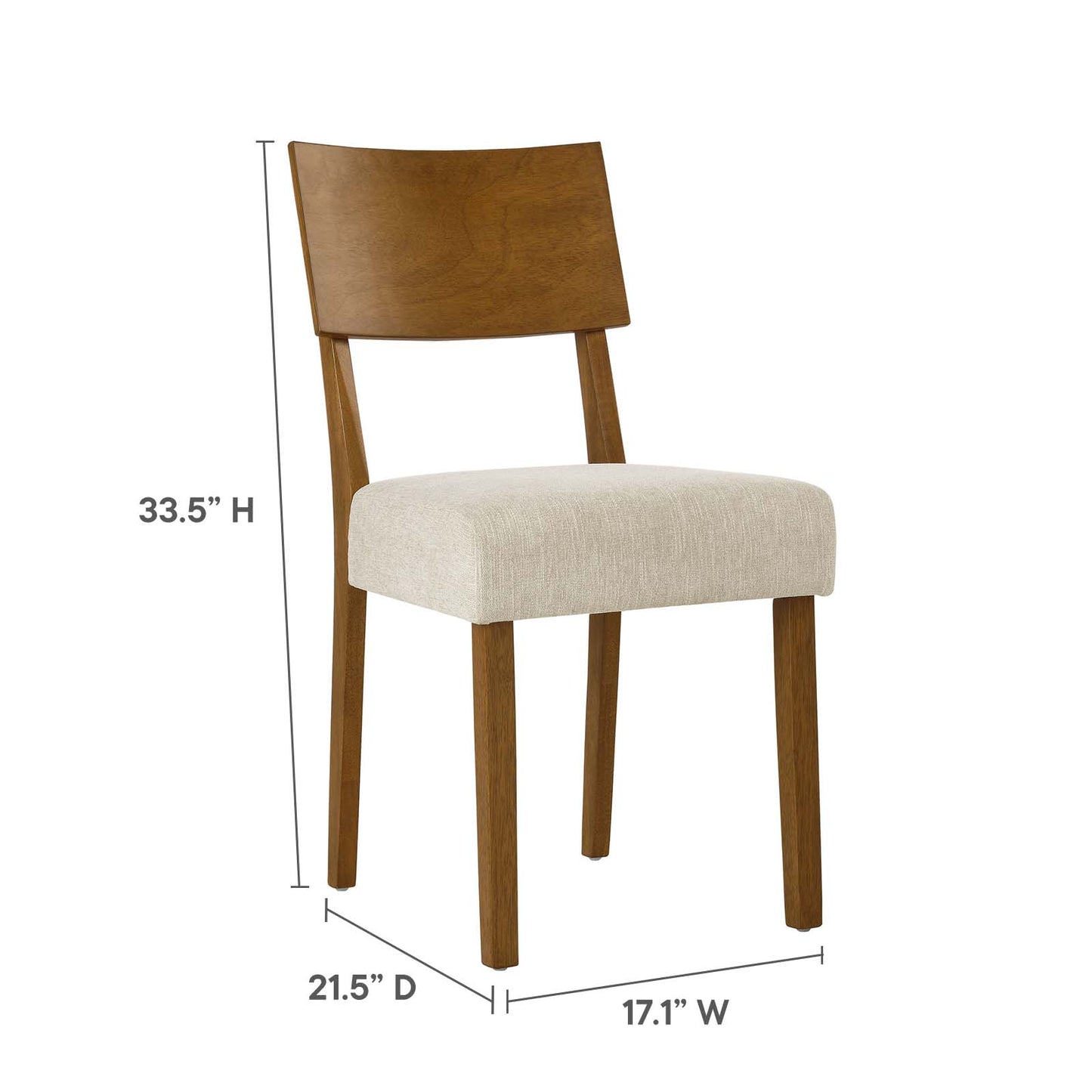 Pax Wood Dining Side Chairs - Set of 2 By Modway - EEI-6804 | Dining Chairs | Modishstore - 8