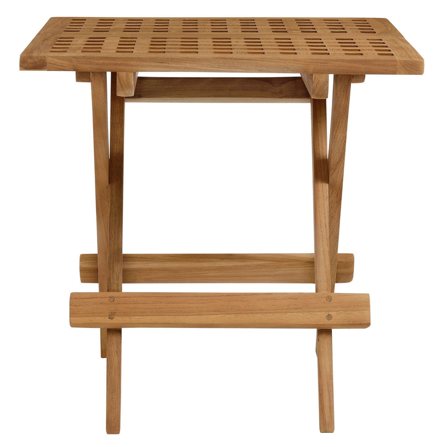 Vienna Outdoor Patio Teak Wood Side Table by Modway | Side Tables | Modishstore - 3