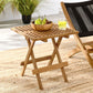 Vienna Outdoor Patio Teak Wood Side Table by Modway | Side Tables | Modishstore - 1