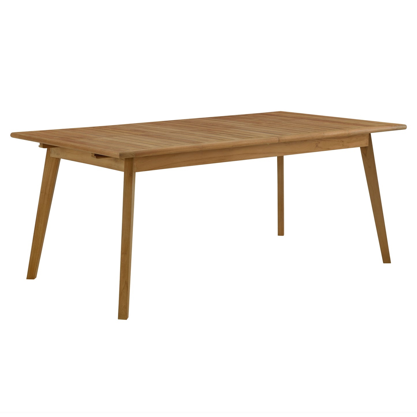 Vienna Outdoor Patio Teak Wood Extendable Dining Table by Modway | Dining Tables | Modishstore - 2