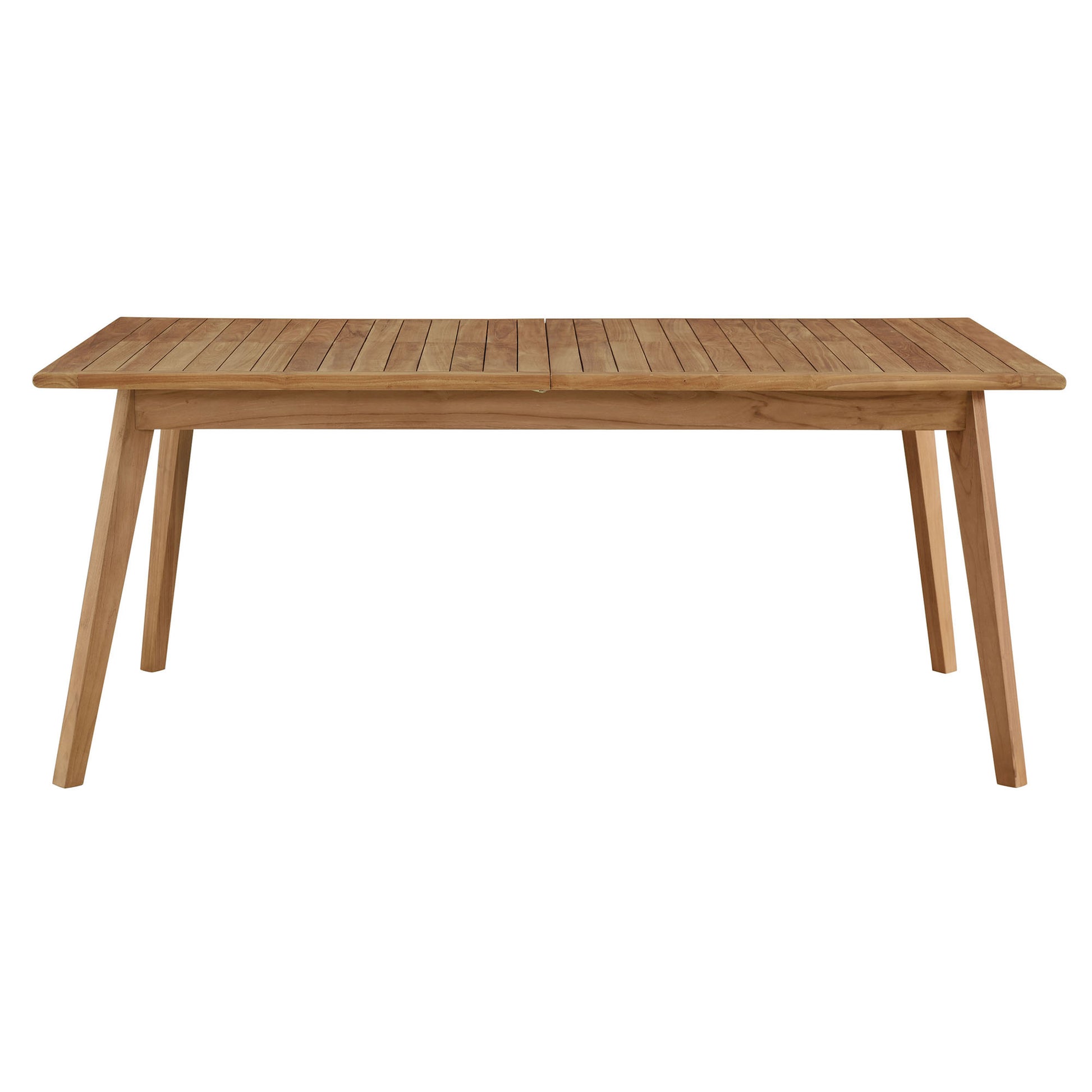 Vienna Outdoor Patio Teak Wood Extendable Dining Table by Modway | Dining Tables | Modishstore - 5