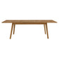 Vienna Outdoor Patio Teak Wood Extendable Dining Table by Modway | Dining Tables | Modishstore - 7