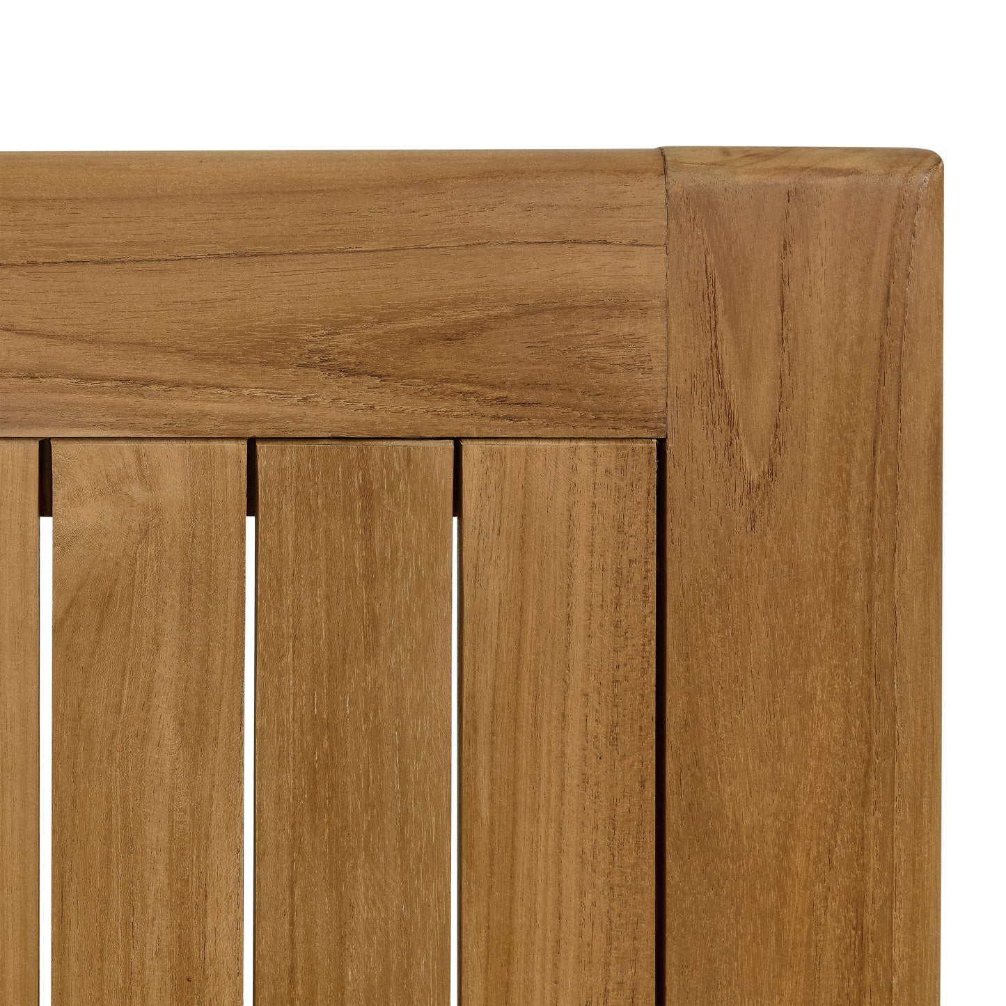 Vienna 34" Square Outdoor Patio Teak Wood Dining Table by Modway | Dining Tables | Modishstore - 6