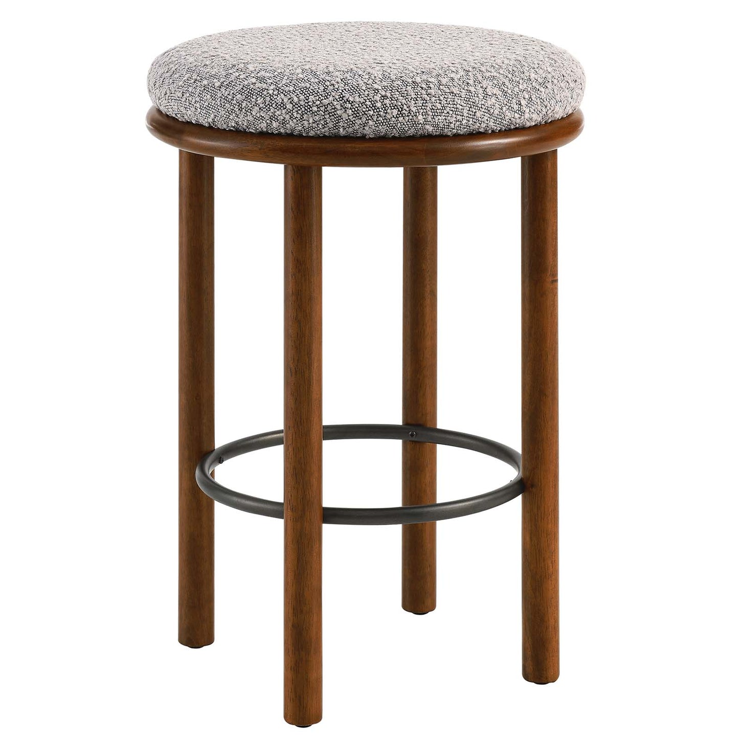 Fable Boucle Fabric Counter Stools - Set of 2 By Modway - EEI-6818 | Bar Stools | Modishstore - 26