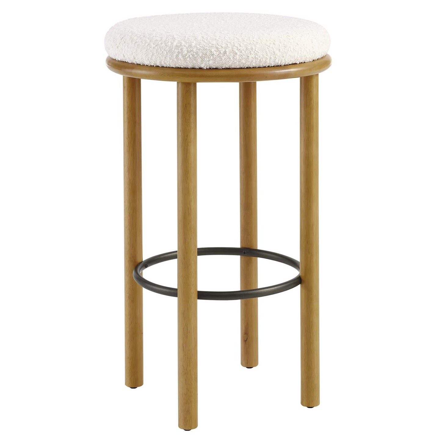 Fable Boucle Fabric Bar Stools - Set of 2 By Modway - EEI-6819 | Bar Stools | Modishstore - 3