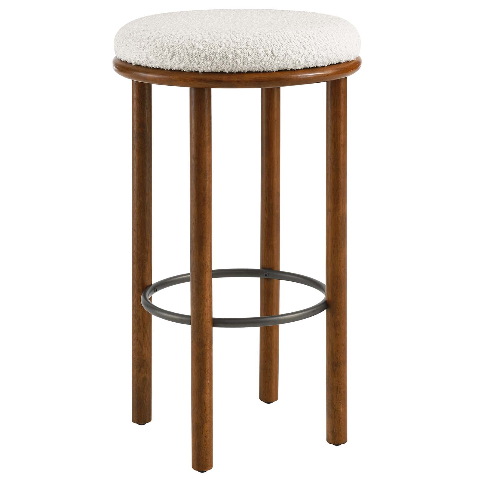 Fable Boucle Fabric Bar Stools - Set of 2 By Modway - EEI-6819 | Bar Stools | Modishstore - 18